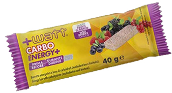 CARBO+ BARRETTA ENERGETICA FRUTTI DI BOSCO 40 G - farmascienza.it
