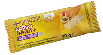 CARBO+ BARRETTA ENERGETICA ALBICOCCA 40 G - farmascienza.it