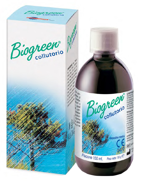 COLLUTORIO BIOGREEN 150 ML - farmascienza.it
