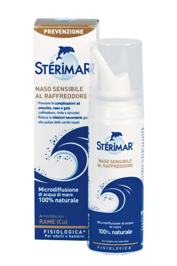STERIMAR NASO SENSIBILE AL RAFFREDDORE ACQUA DI MARE SPRAY 100 ML - farmascienza.it