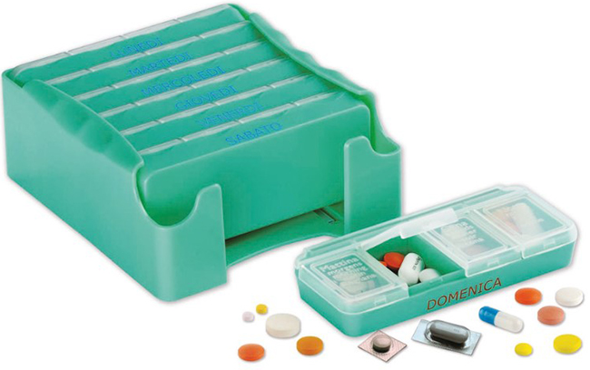 PILLOLIERA PILLOLBOX CONTENITORE 7GIORNI MADE IN ITALY - farmascienza.it