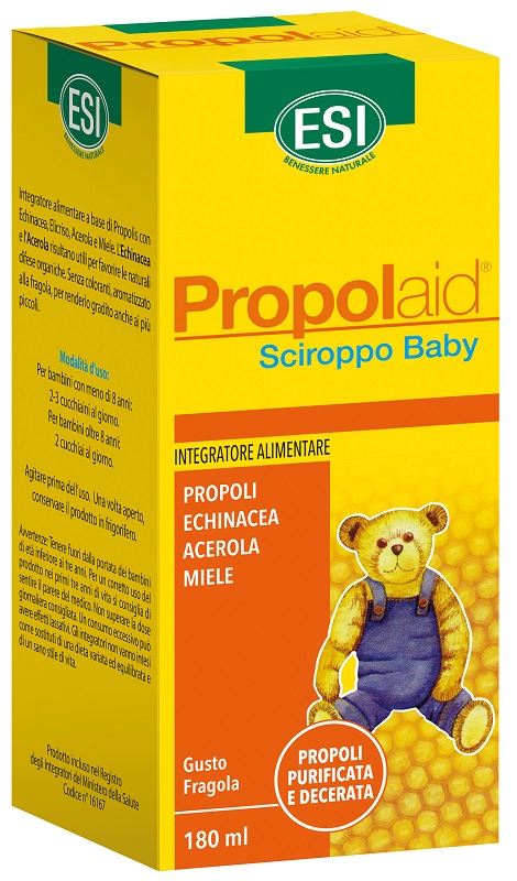 ESI PROPOLAID PROPOLBABY SCIROPPO 180 ML - farmascienza.it