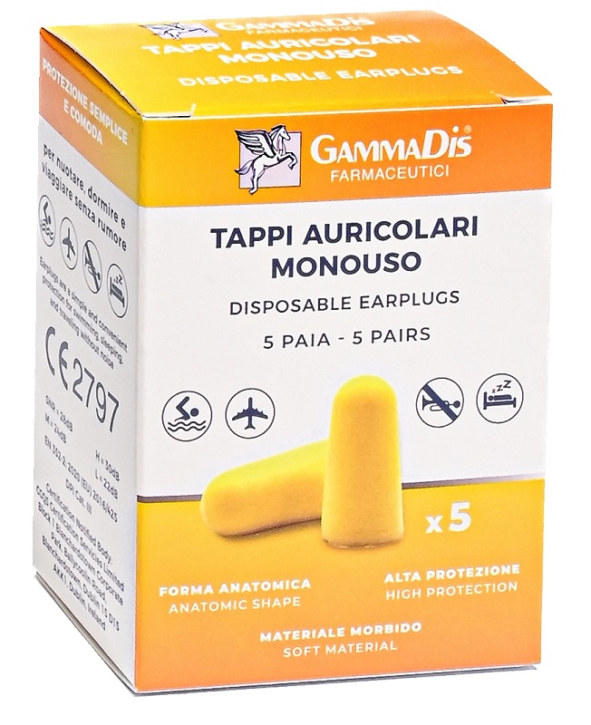 TAPPO AURICOLARE EAR GOMMAPIUMA 10 PEZZI - farmascienza.it