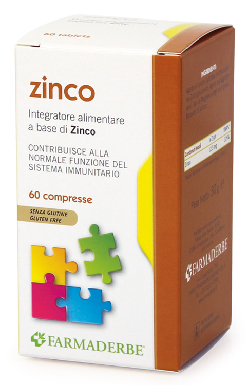 ZINCO 60 COMPRESSE - farmascienza.it