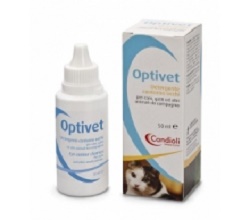 OPTIVET DETERGENTE PER OCCHI PER CANI E GATTI FLACONE 50 ML - farmascienza.it