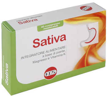 SATIVA 40 COMPRESSE MASTICABILI - farmascienza.it