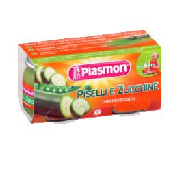PLASMON OMOGENEIZZATO PISELLI ZUCCHINE 80 G X 2 PEZZI - farmascienza.it