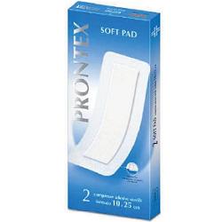 GARZA COMPRESSA PRONTEX SOFT PAD 10X25 CM 2 PEZZI - farmascienza.it