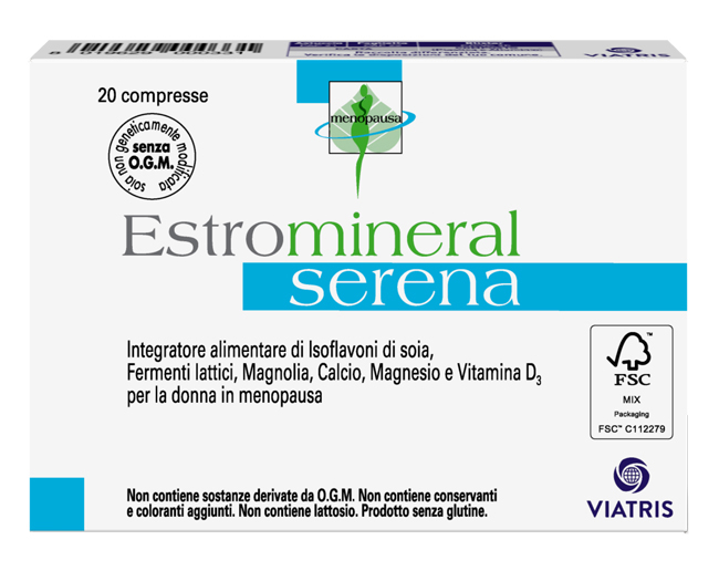 ESTROMINERAL SERENA 20 COMPRESSE - farmascienza.it