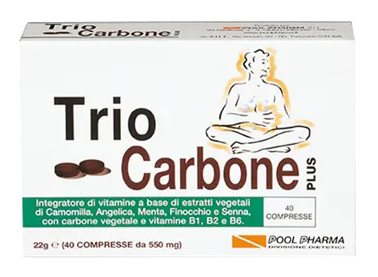 TRIOCARBONE PLUS 40 COMPRESSE - farmascienza.it