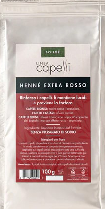 HENNE EXTRA ROSSO 100G - farmascienza.it