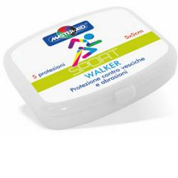 PROTEZIONE TALLONE VESCICHE E ABRASIONI MASTER-AID SPORT WALKER 5X5 5 PEZZI - farmascienza.it
