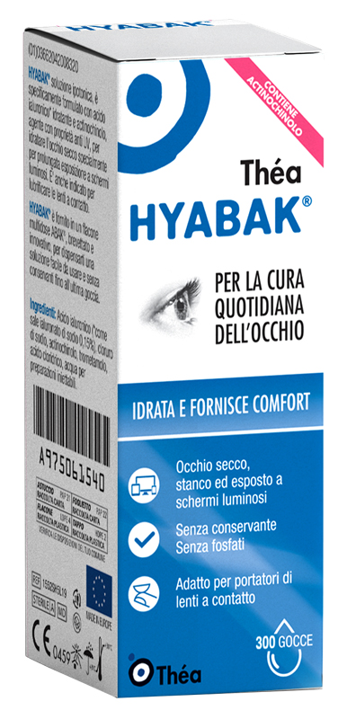HYABAK SOLUZIONE OFTALMICA 10 ML - farmascienza.it