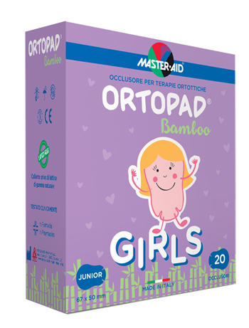 CEROTTO OCULARE PER ORTOTTICA ORTOPAD GIRLS JUNIOR 5X6,7 20 PEZZI - farmascienza.it