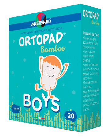 CEROTTO OCULARE PER ORTOTTICA ORTOPAD BOYS 5X6,7 CM 20 PEZZI - farmascienza.it