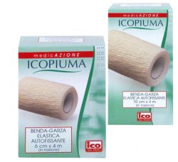 ICOPIUMA BENDA GARZA ELASTICA AUTOFISSANTE CM8X4MT - farmascienza.it