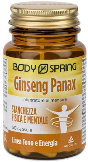 BODY SPRING GINSENG 50 CAPSULE - farmascienza.it