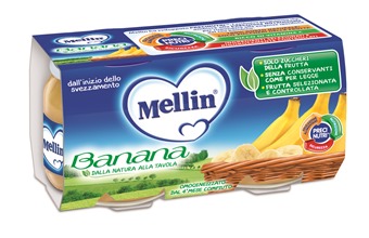 MELLIN OMOGENEIZZATO BANANA 100 G 2 PEZZI - farmascienza.it