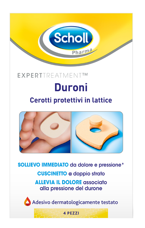 CEROTTO PROTETTIVO PER DURONI SCHOLL IN LATTICE 4 PEZZI - farmascienza.it