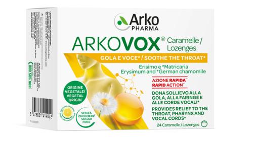 ARKOVOX MIELE/LIMONE 24 CARAMELLE - farmascienza.it