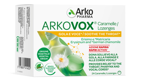 ARKOVOX MENTA/EUCALIPTO 24 CARAMELLE - farmascienza.it