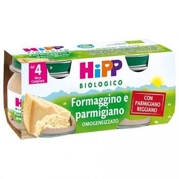 HIPP BIO OMOGENEIZZATO FORMAGGINO AI TRE FORMAGGI 2X80 G - farmascienza.it