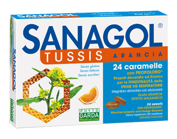 SANAGOL TUSSIS ARANCIA 24 CARAMELLE - farmascienza.it