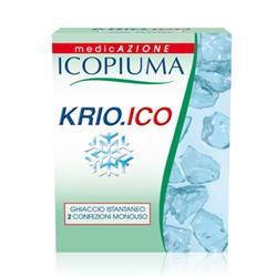 GHIACCIO ISTANTANEO MONOUSO ICOPIUMA KRIO 2 BUSTE - farmascienza.it