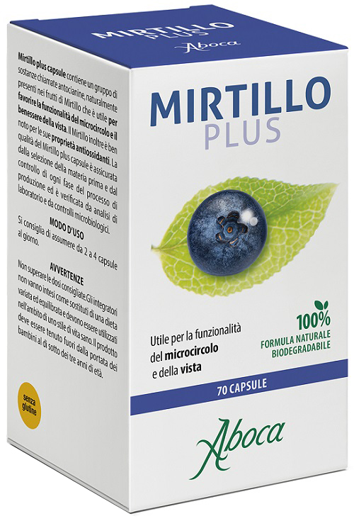 MIRTILLO PLUS 70 CAPSULE - farmascienza.it