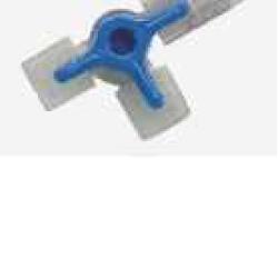 RUBINETTO A 3 VIE DELTA 3W WHITE CONNETTORI LUER LOCK GIREVOLI 1 PEZZO - farmascienza.it