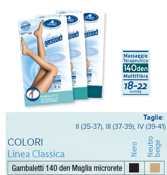 SAUBER GAMBALETTO 140 MAGLIA MICRORETE NEUTRO BEIGE 3 LINEA CLASSICA - farmascienza.it