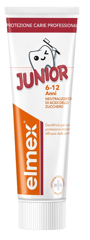 ELMEX JUNIOR PROFESSIONAL DENTIFRICIO 75 ML - farmascienza.it