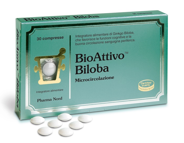 BIOATTIVO BILOBA 30 COMPRESSE - farmascienza.it