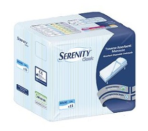 TRAVERSA SALVAMATERASSO PER INCONTINENZA SERENITY CLASSIC RIMBOCCABILE MISURA 80X180CM 30 PEZZI - farmascienza.it