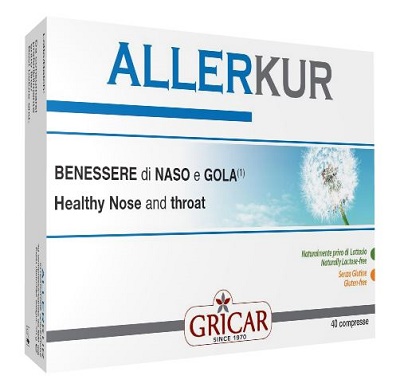 ALLERKUR 40 COMPRESSE DA 500 MG - farmascienza.it
