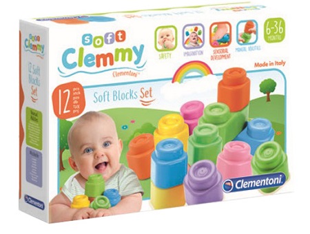 CLEMMY 12 SOFT BLOCKS SET - farmascienza.it