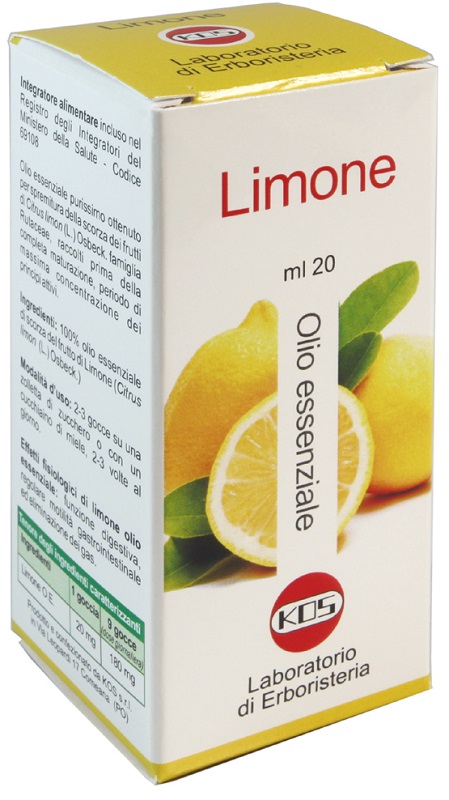 LIMONE OLIO ESSENZIALE 20 ML - farmascienza.it
