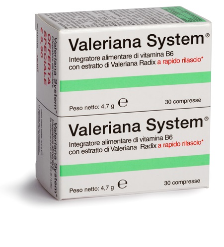 VALERIANA SYSTEM 30 COMPRESSE + 30 COMPRESSE - farmascienza.it