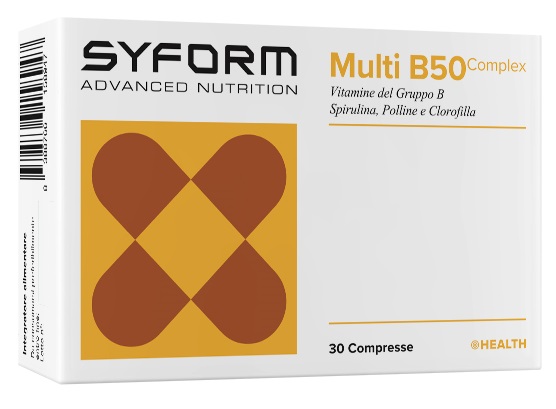 MULTI B50 COMPLEX 30 COMPRESSE DA 1200 MG - farmascienza.it