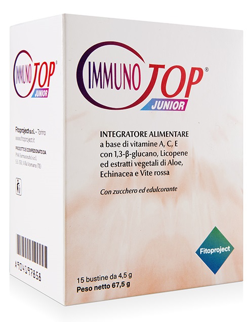 IMMUNOTOP JUNIOR 15 BUSTINE 4,5 G - farmascienza.it