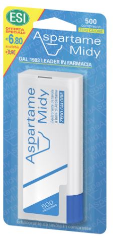 ESI ASPARTAME MIDY 500 COMPRESSE OFFERTA SPECIALE - farmascienza.it