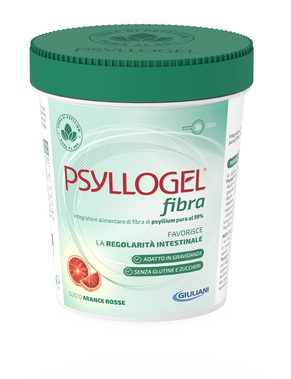 PSYLLOGEL FIBRA ARANCE ROSSE VASO 170 G - farmascienza.it