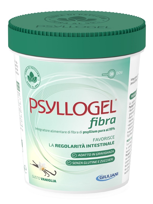 PSYLLOGEL FIBRA VANIGLIA VASO 170 G - farmascienza.it
