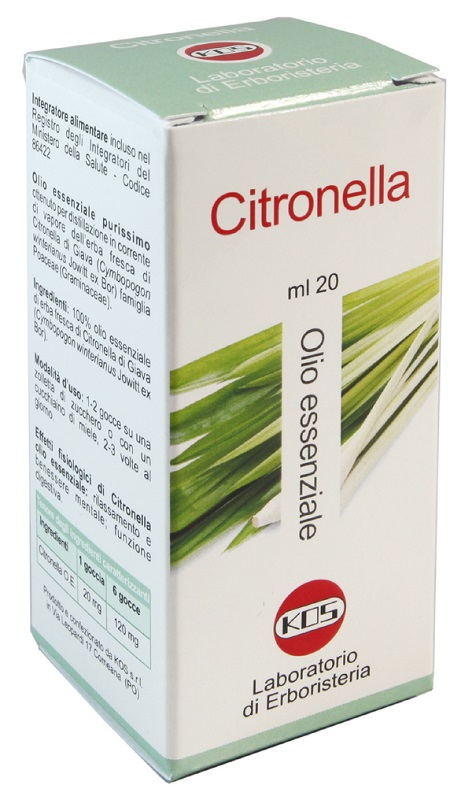 CITRONELLA OLIO ESSENZIALE 20 ML - farmascienza.it