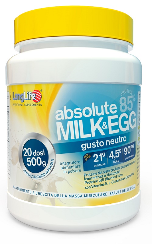 LONGLIFE ABSOLUTE MILK&EGG 500 G - farmascienza.it