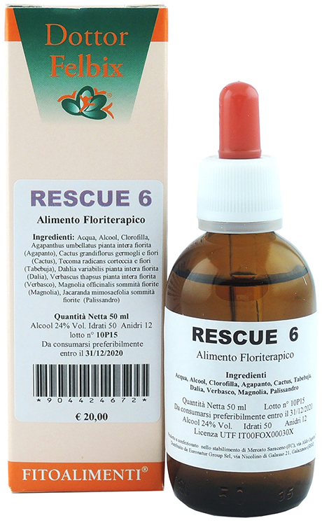 RESCUE 6 GOCCE 50 ML - farmascienza.it