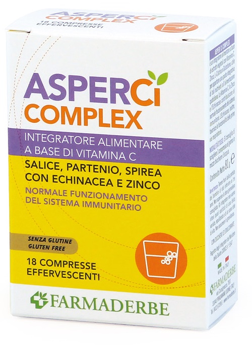 ASPER CI COMPLEX 18 COMPRESSE EFFERVESCENTI - farmascienza.it