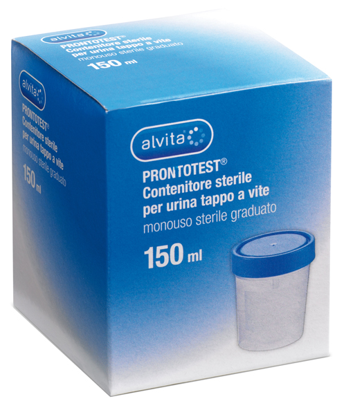 CONTENITORE URINE ALVITA PRONTOTEST TAPPO A VITE - farmascienza.it