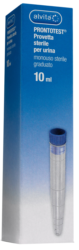 ALVITA PRONTOTEST CONTENITORE URINE PROVETTA 10 ML - farmascienza.it