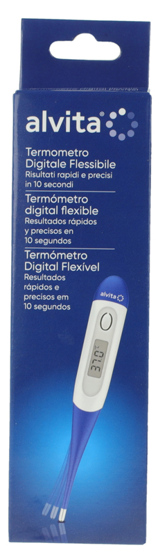 TERMOMETRO DIGITALE FLESSIBILE ALVITA - farmascienza.it